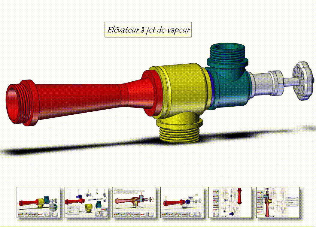 Dessin industriel 3d ingénierie