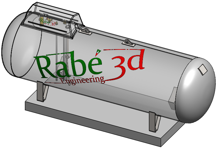 réservoir de stockage GPL 2450 L